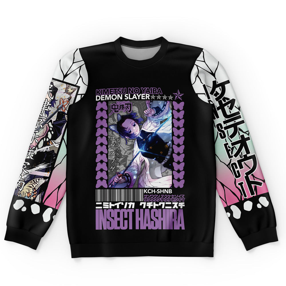Morukai "Shinobu Kocho" Demon Slayer: Kimetsu no Yaiba Streetwear Sweatshirt