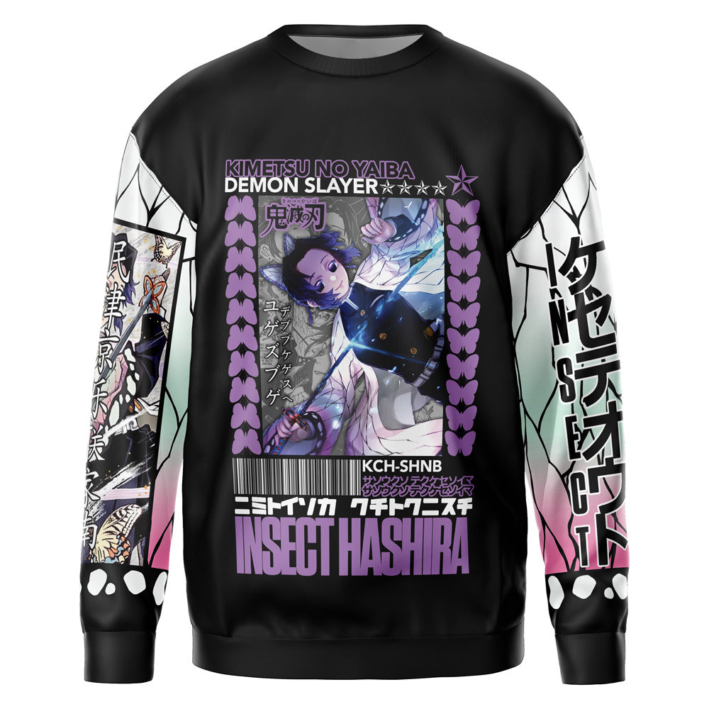 Morukai "Shinobu Kocho" Demon Slayer: Kimetsu no Yaiba Streetwear Sweatshirt