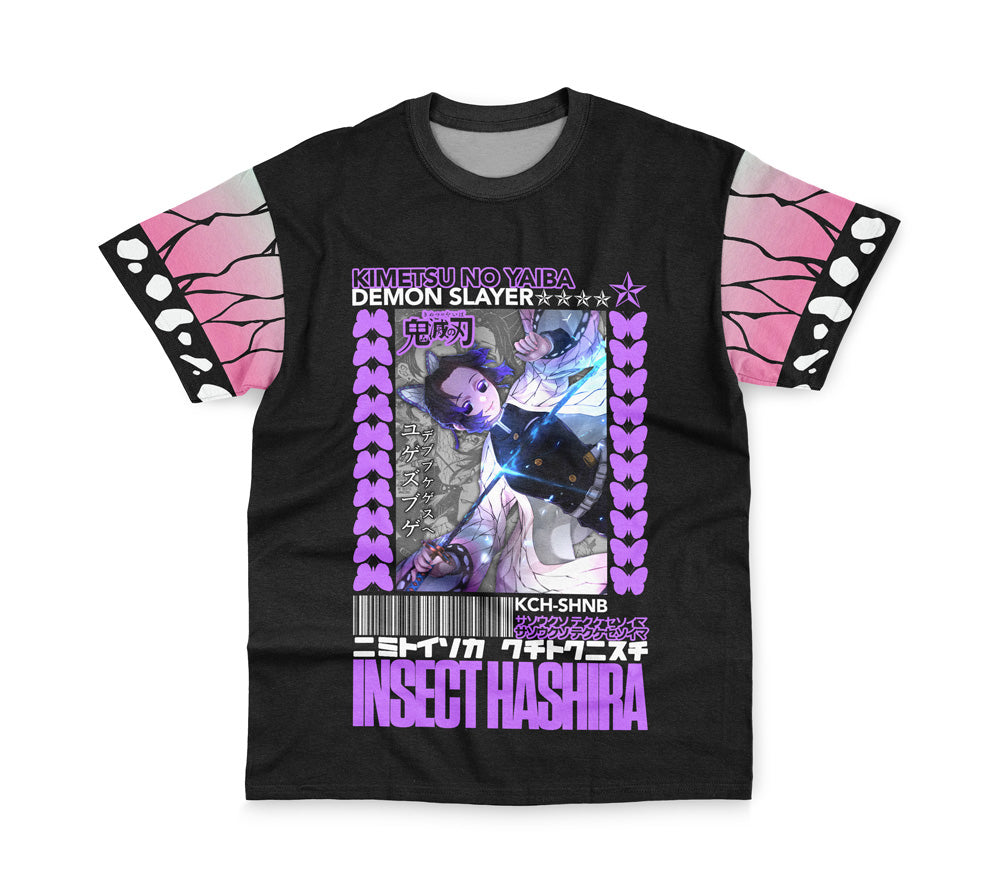 Morukai "Shinobu Kocho" Demon Slayer: Kimetsu no Yaiba Streetwear T-Shirt