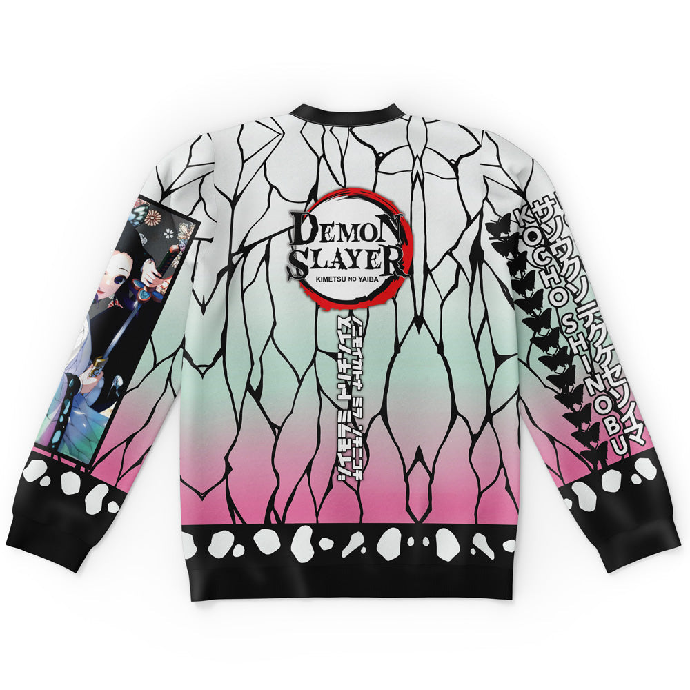 Morukai "Shinobu Kocho Haori" Demon Slayer: Kimetsu no Yaiba Streetwear Sweatshirt