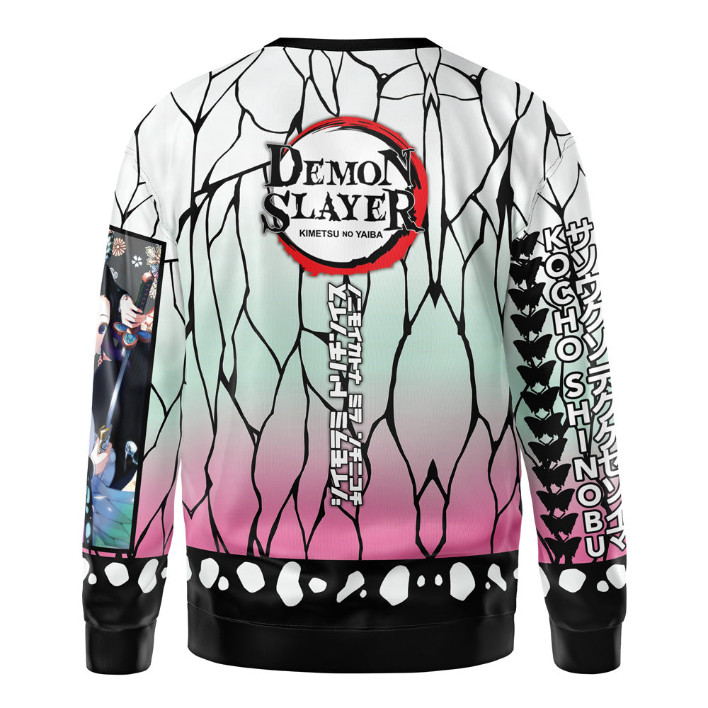 Morukai "Shinobu Kocho Haori" Demon Slayer: Kimetsu no Yaiba Streetwear Sweatshirt