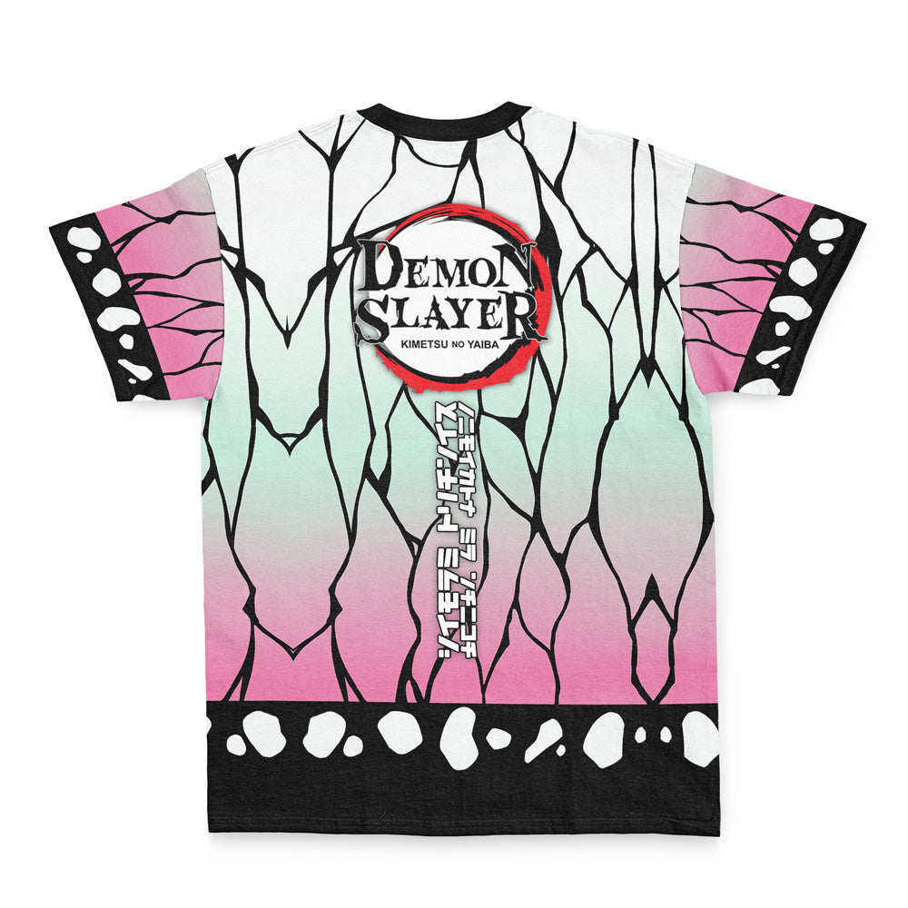 Morukai "Shinobu Kocho Haori" Demon Slayer: Kimetsu no Yaiba Streetwear T-Shirt