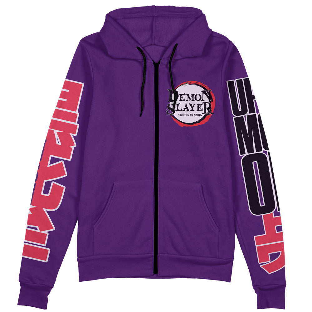 Morukai "Kokushibo V2 Demon Slayer Streetwear Zip Hoodie Jacket