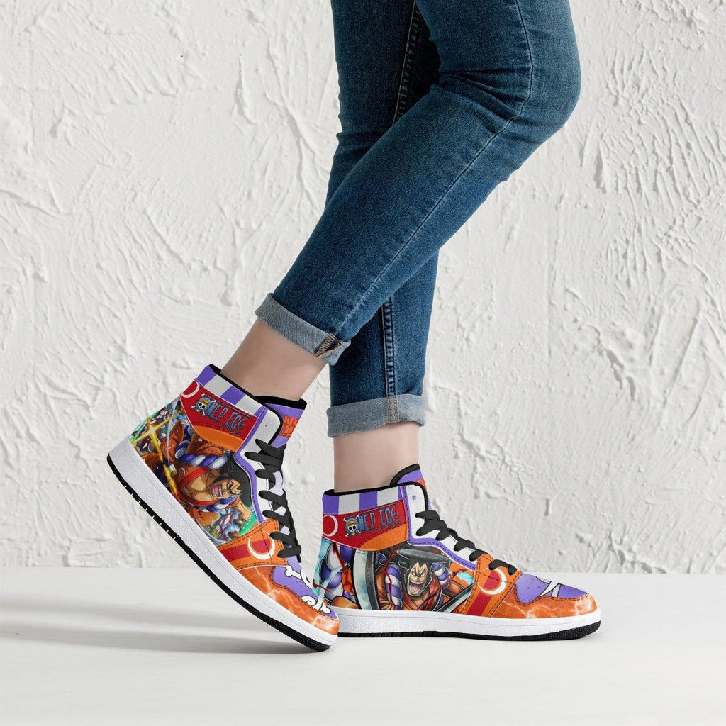 Morukai "Kozuki Oden One Piece Mid 1 Basketball Shoes