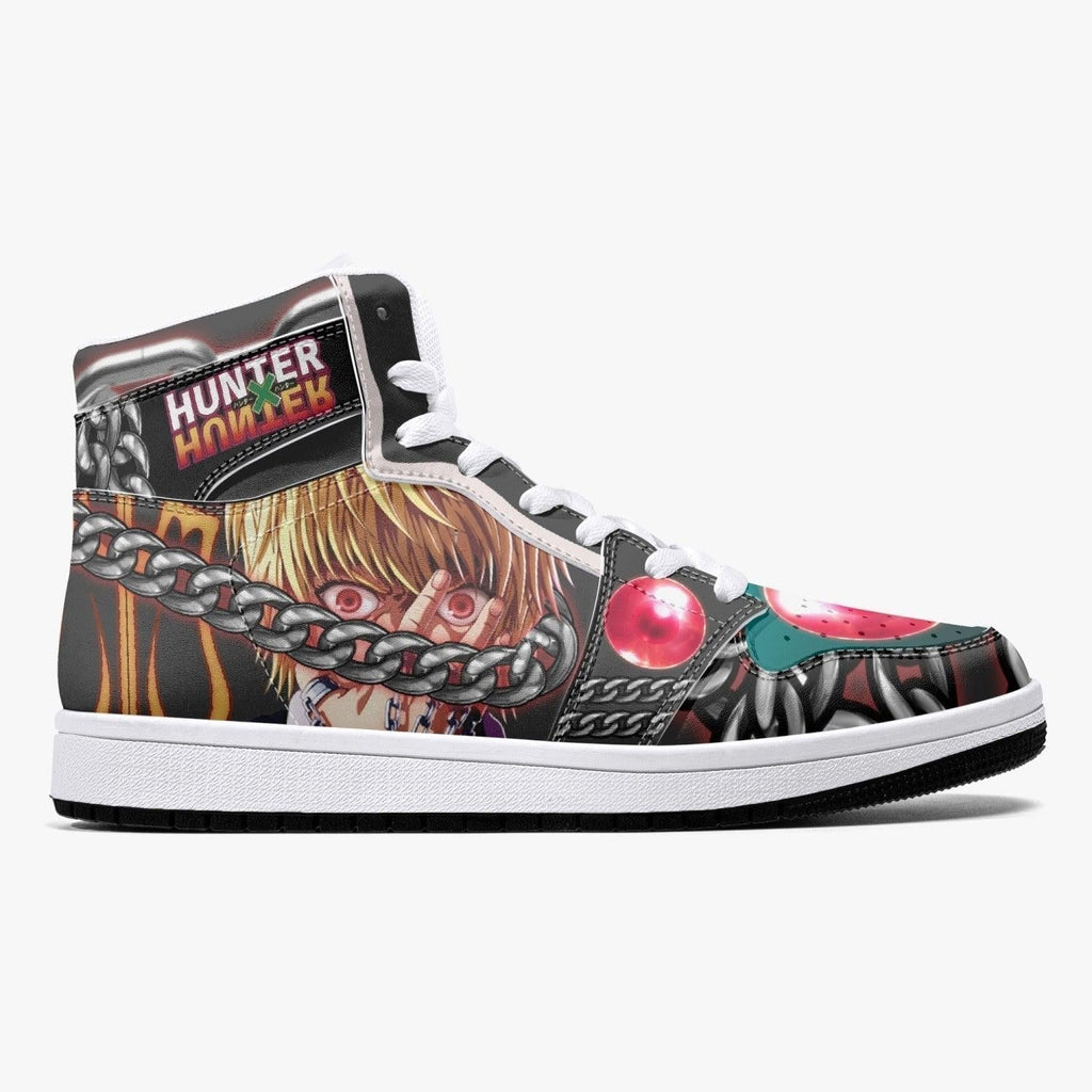 Morukai "Kurapika Black Suit Hunter X Hunter Mid 1 Basketball Shoes