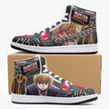 Morukai "Kurapika Black Suit Hunter X Hunter Mid 1 Basketball Shoes