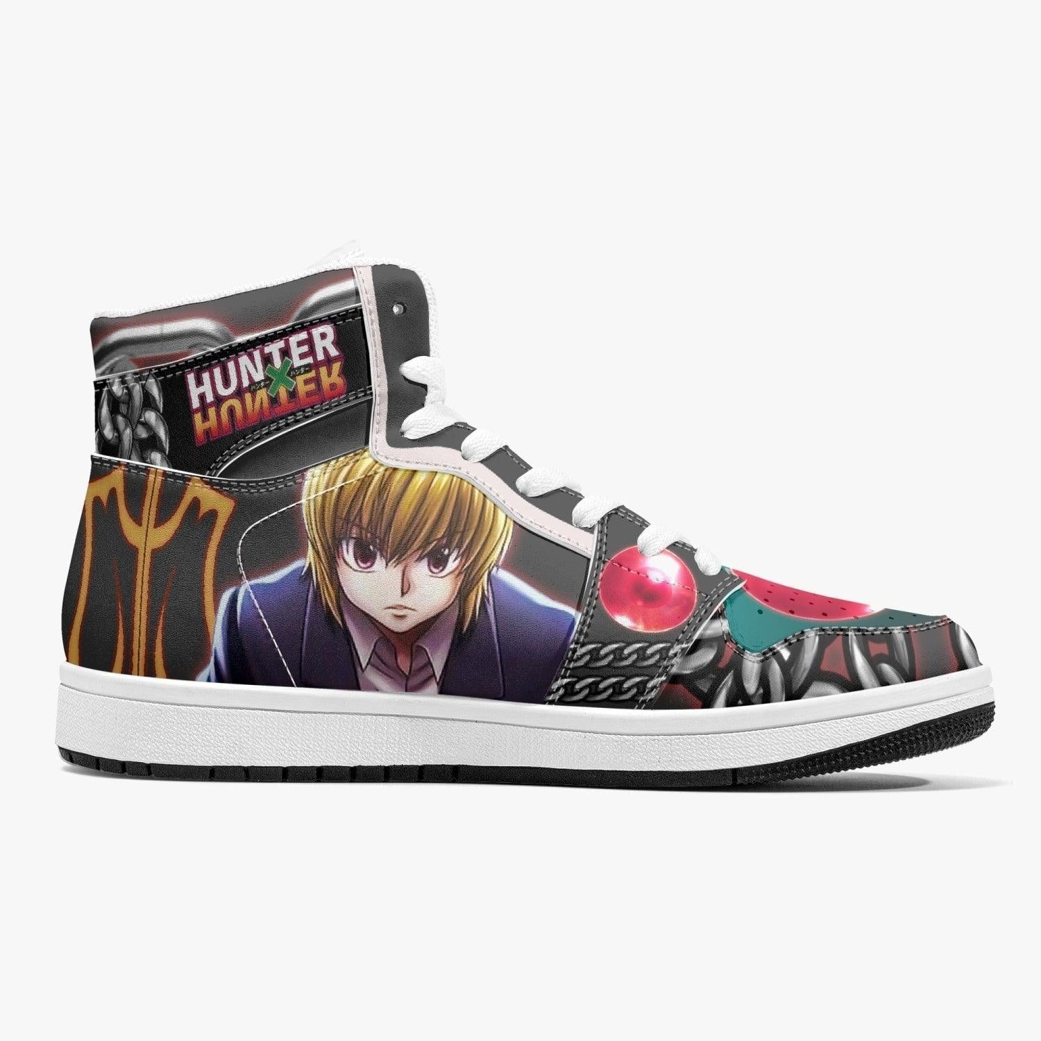 Morukai "Kurapika Black Suit Hunter X Hunter Mid 1 Basketball Shoes
