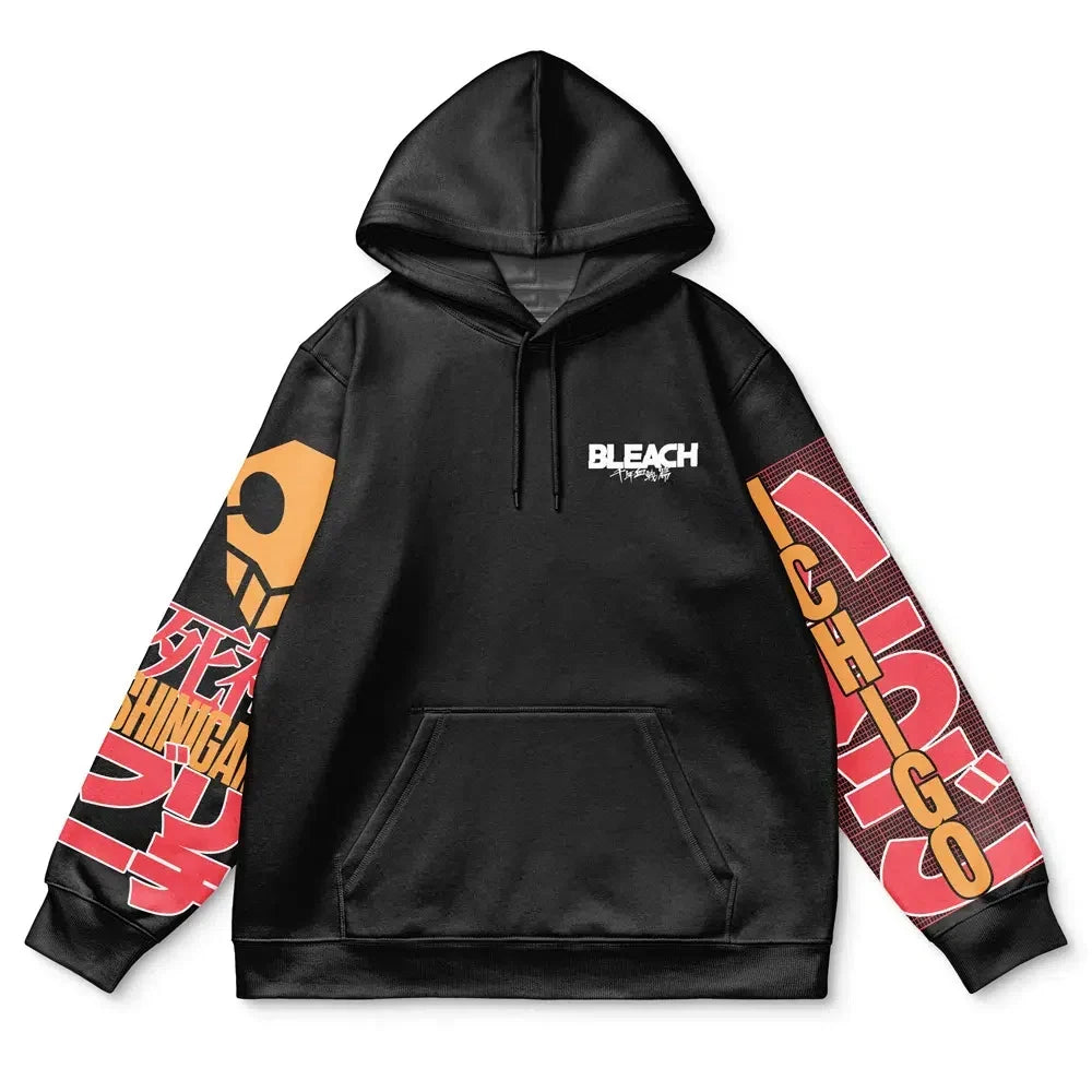 Morukai "Kurosaki Ichigo TYBWA V3 Bleach Streetwear Hoodie