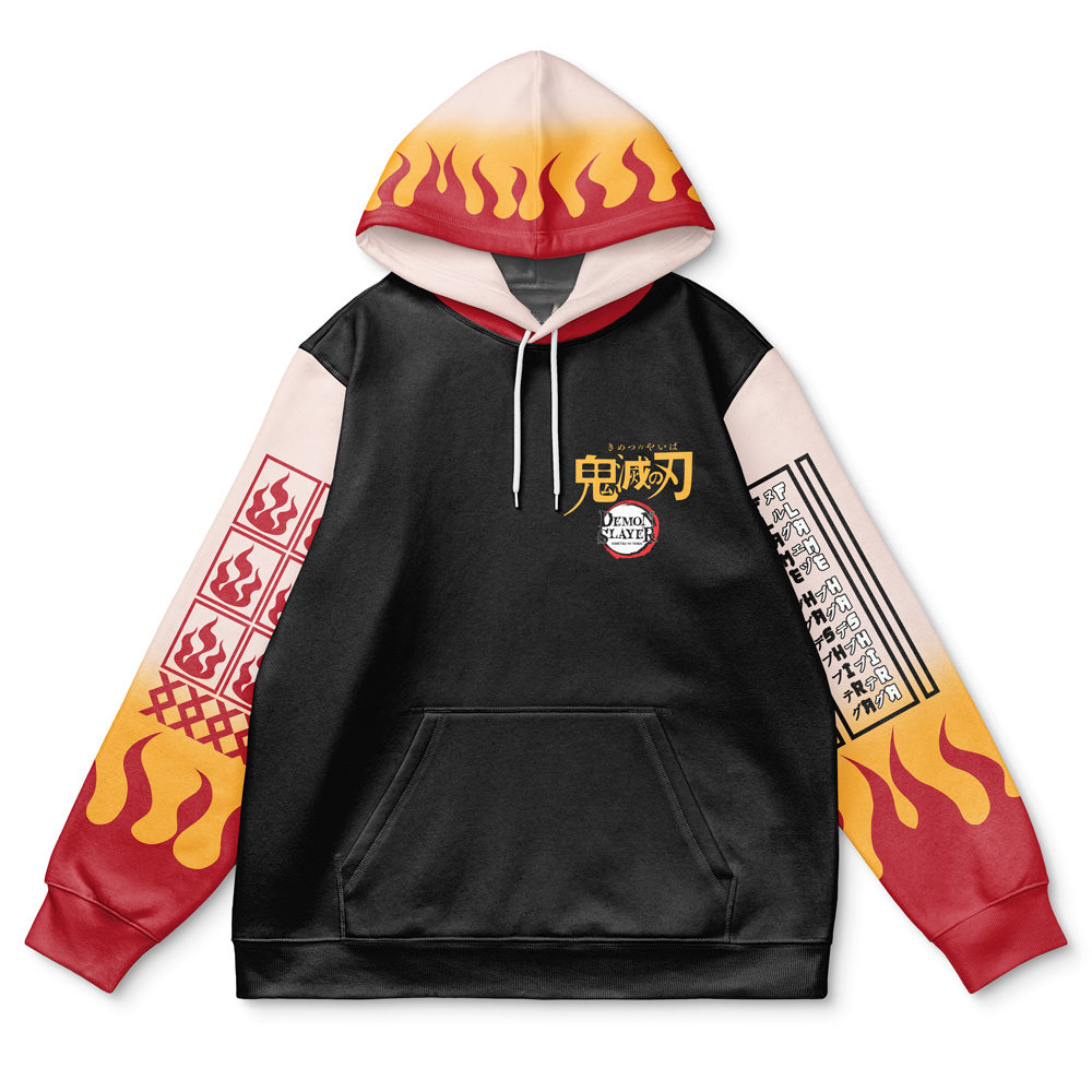 Morukai "Kyojuro Rengoku" Demon Slayer: Kimetsu no Yaiba Streetwear Hoodie