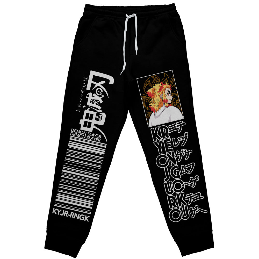 Morukai "Kyojuro Rengoku" Demon Slayer: Kimetsu no Yaiba Streetwear Sweatpants