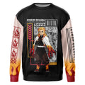 Morukai "Kyojuro Rengoku" Demon Slayer: Kimetsu no Yaiba Streetwear Sweatshirt