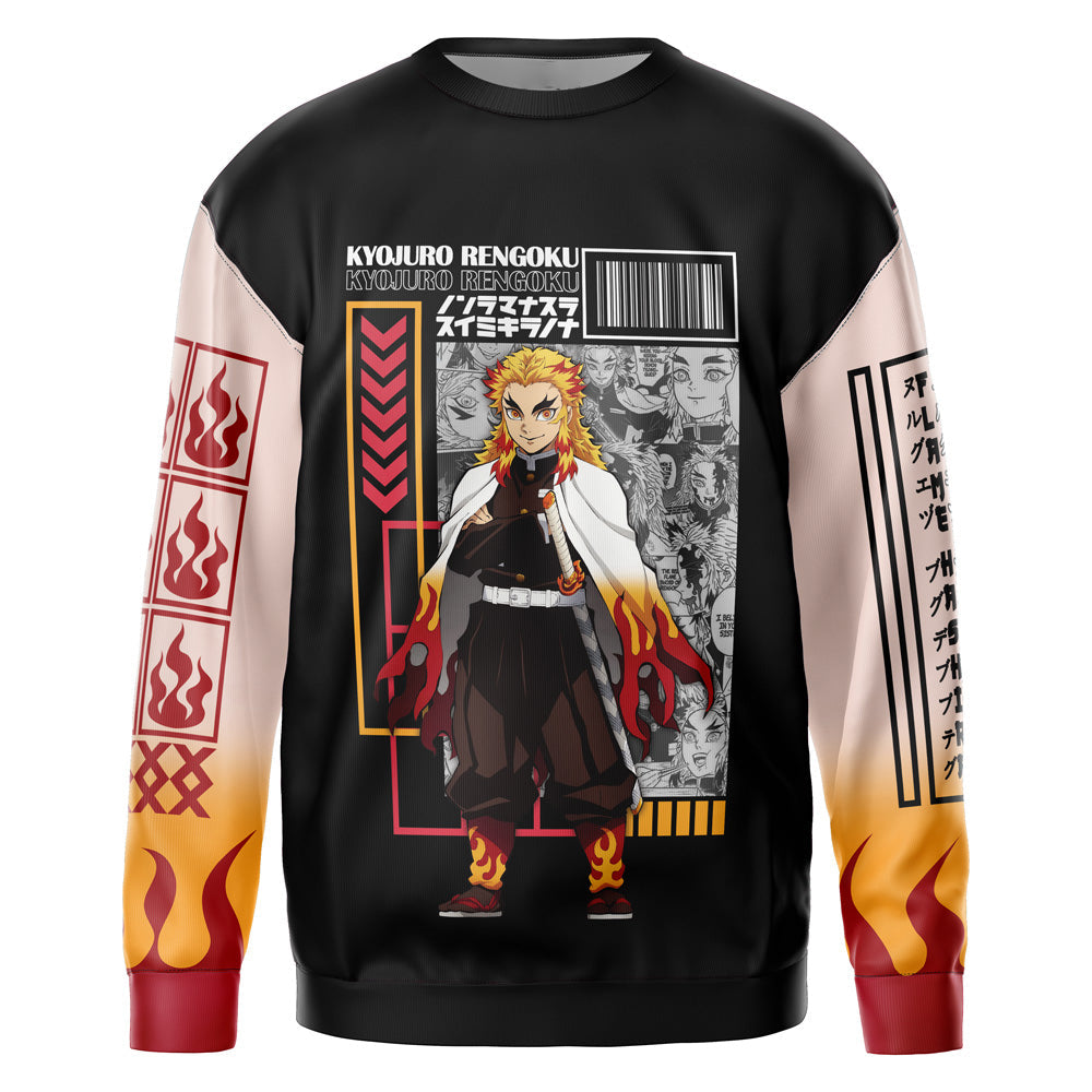 Morukai "Kyojuro Rengoku" Demon Slayer: Kimetsu no Yaiba Streetwear Sweatshirt
