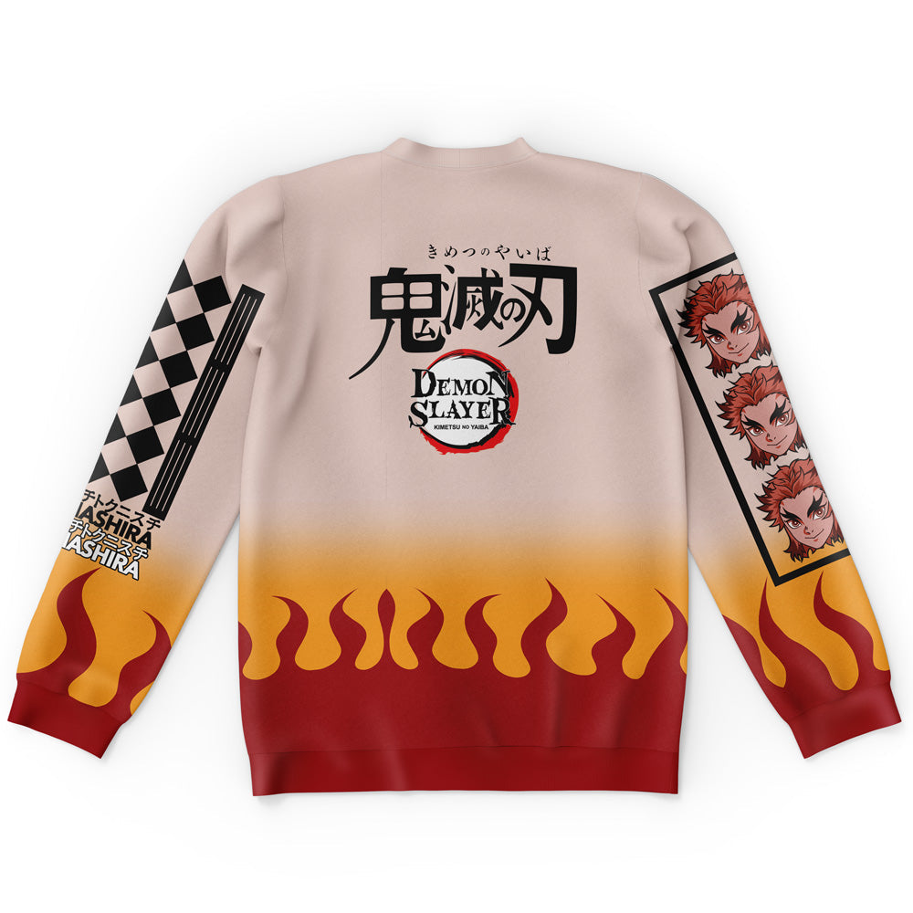Morukai "Kyojuro Rengoku Haori" Demon Slayer: Kimetsu no Yaiba Streetwear Sweatshirt
