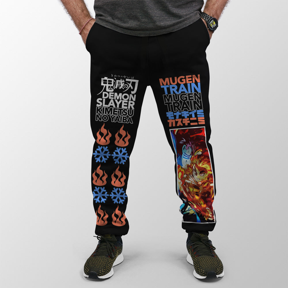 Morukai "Rengoku x Akaza" Demon Slayer: Kimetsu no Yaiba Streetwear Sweatpants