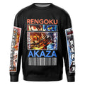 Morukai "Rengoku x Akaza" Demon Slayer: Kimetsu no Yaiba Streetwear Sweatshirt