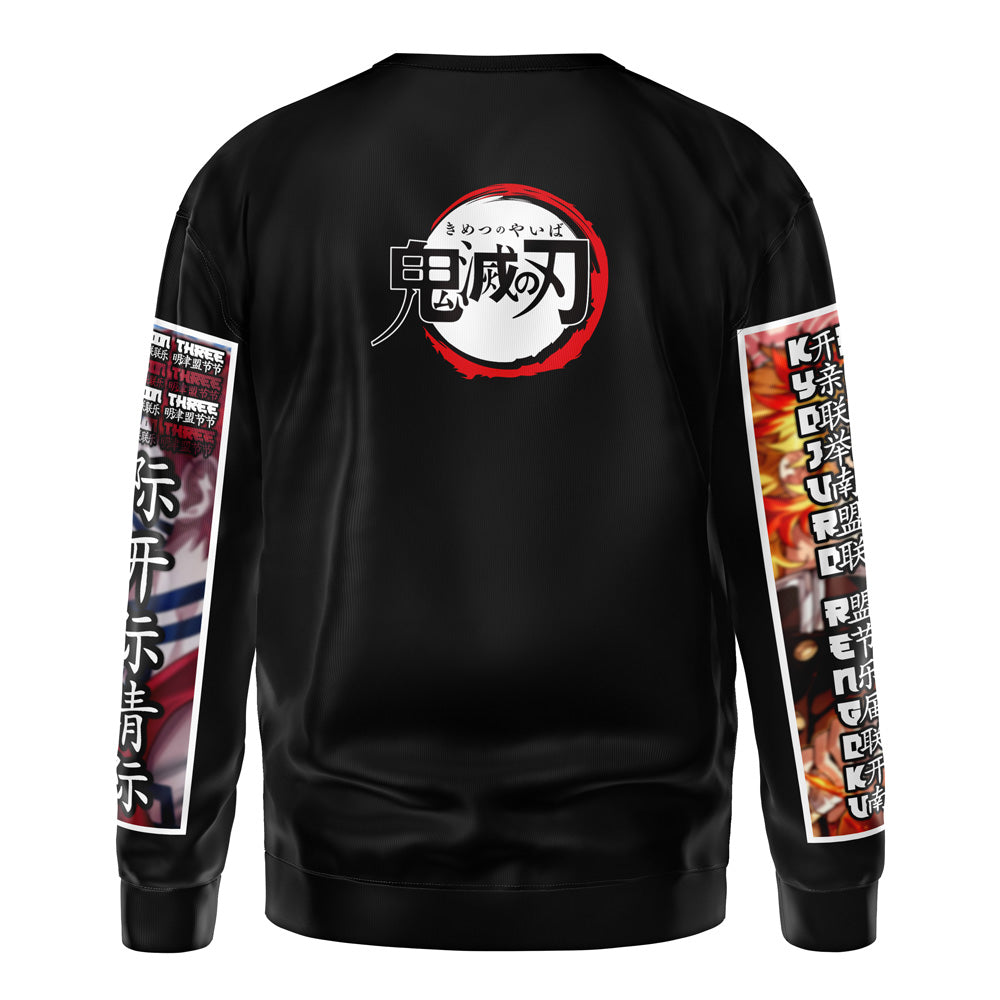 Morukai "Rengoku x Akaza" Demon Slayer: Kimetsu no Yaiba Streetwear Sweatshirt