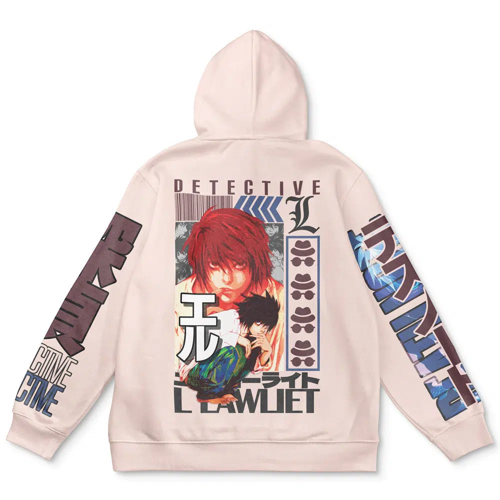 Morukai "L Lawliet" Death Note Streetwear Hoodie