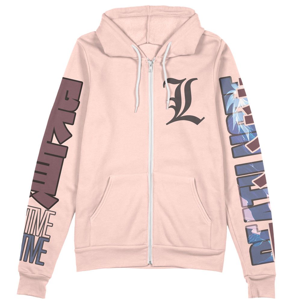 Morukai "L Lawliet" Death Note Streetwear Zip Hoodie Jacket
