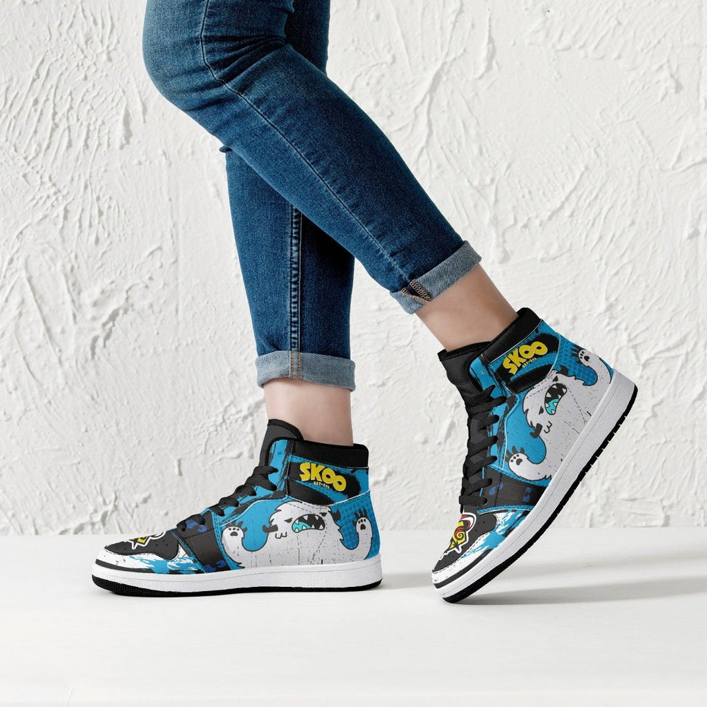 Morukai "Langa Snow SK8 the Infinity Mid 1 Basketball Shoes