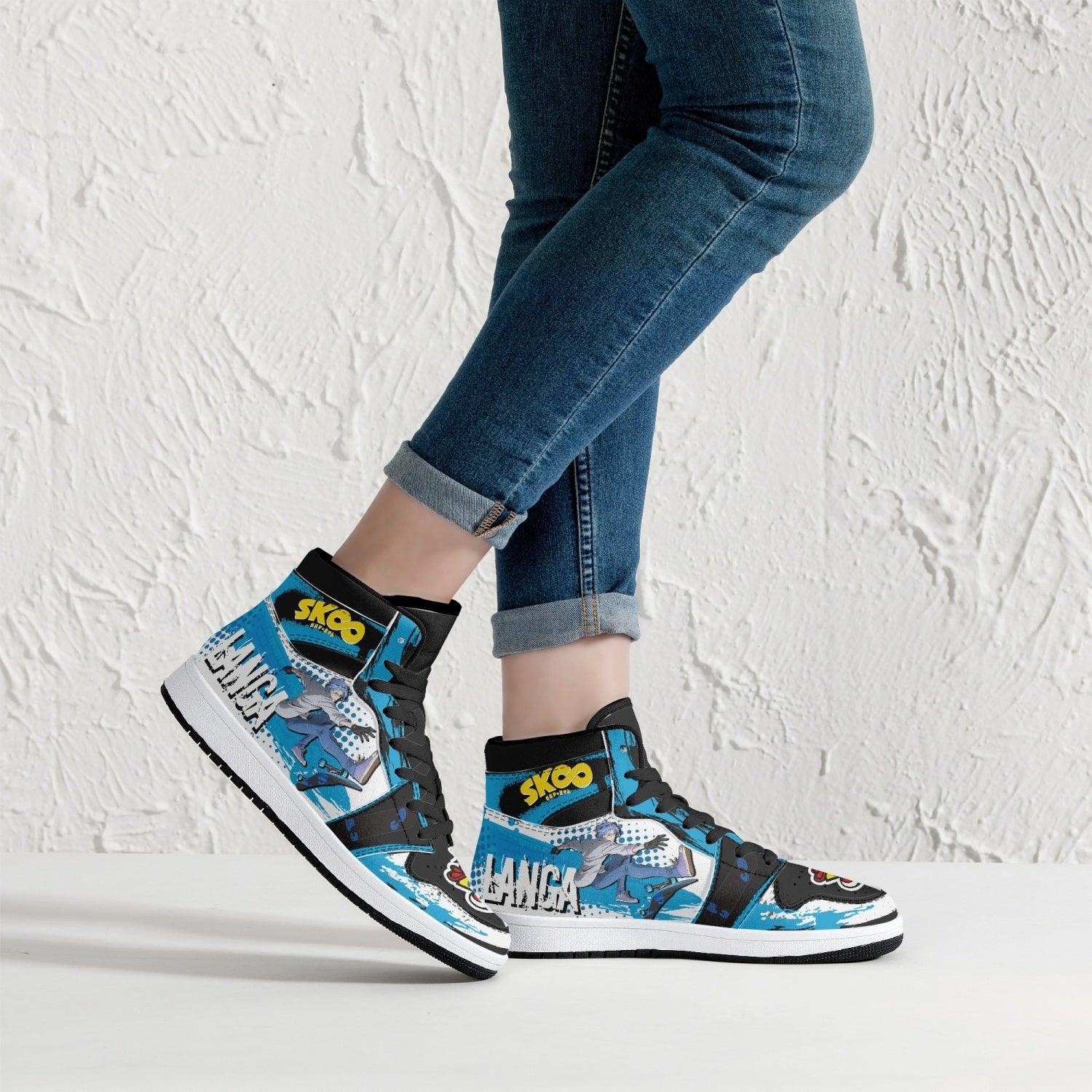 Morukai "Langa Snow SK8 the Infinity Mid 1 Basketball Shoes