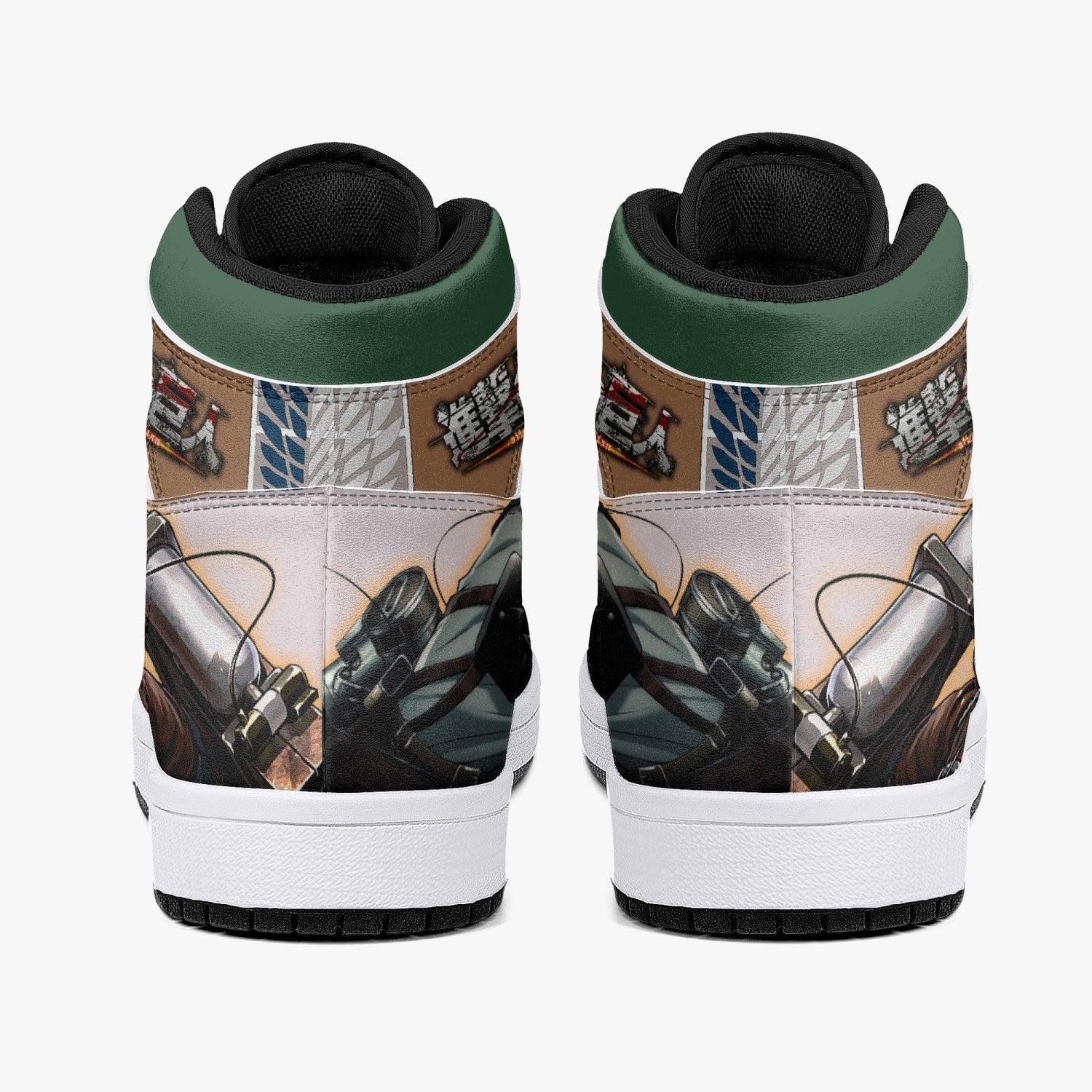 Morukai "Levi Ackerman Attack on Titan Mid 1 Basketball Shoes
