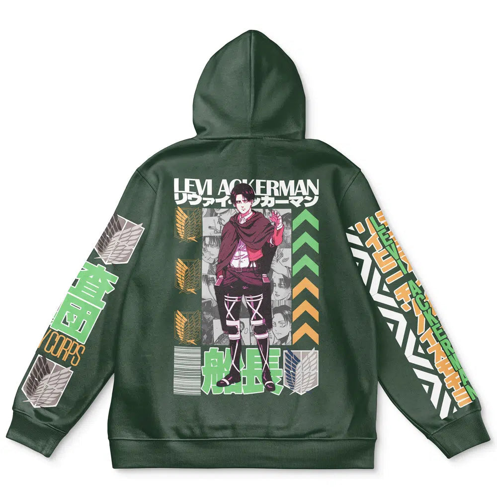Morukai "Levi Ackerman" Attack on Titan Streetwear Hoodie