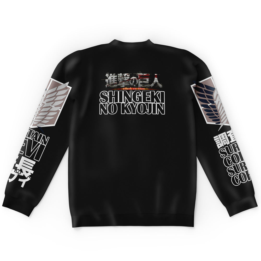 Morukai "Levi Ackerman x Beast Titan Attack on Titan Streetwear Sweatshirt