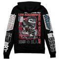 Morukai "Levi Ackerman x Beast Titan Attack on Titan Streetwear Zip Hoodie Jacket