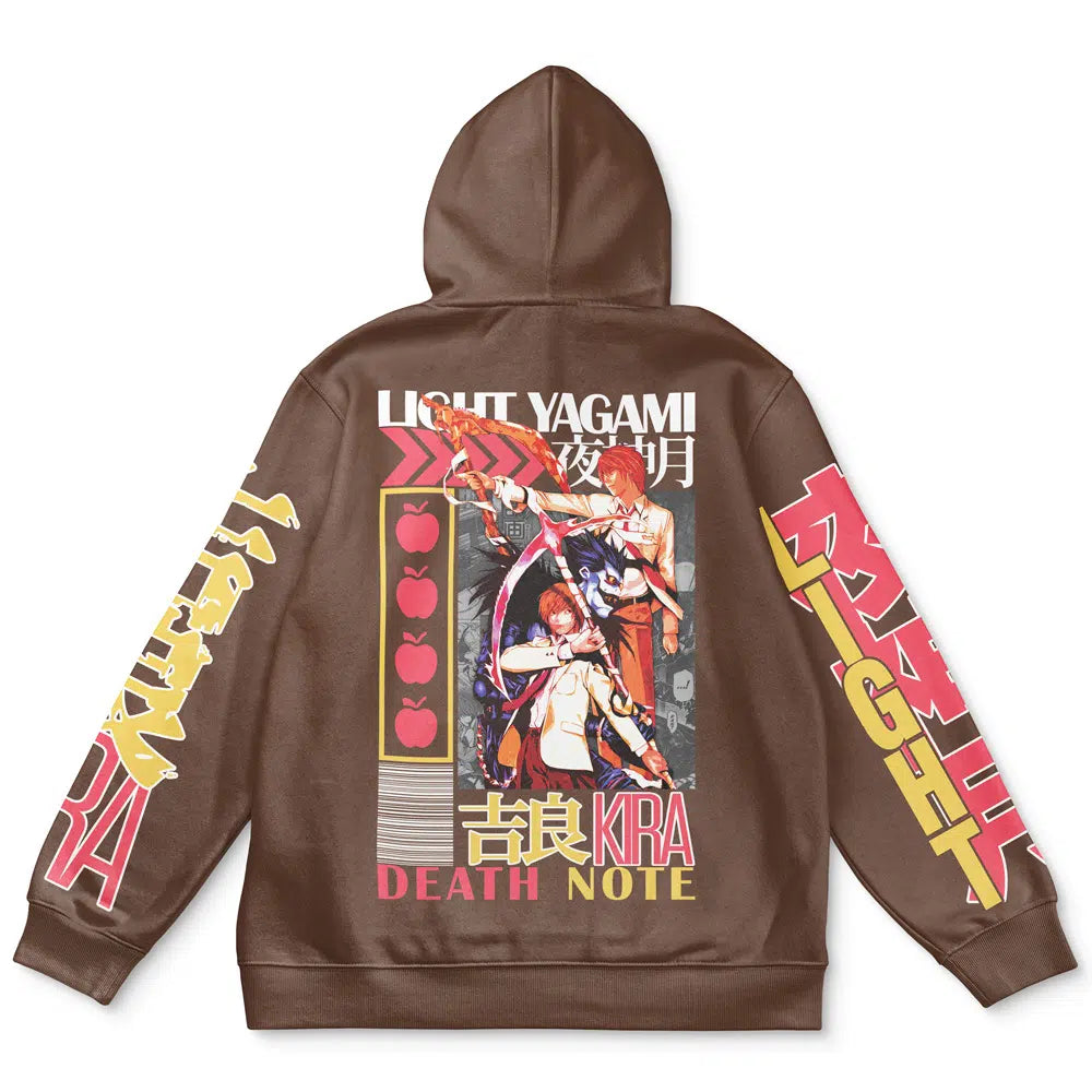 Morukai "Light Yagami" Death Note Streetwear Hoodie