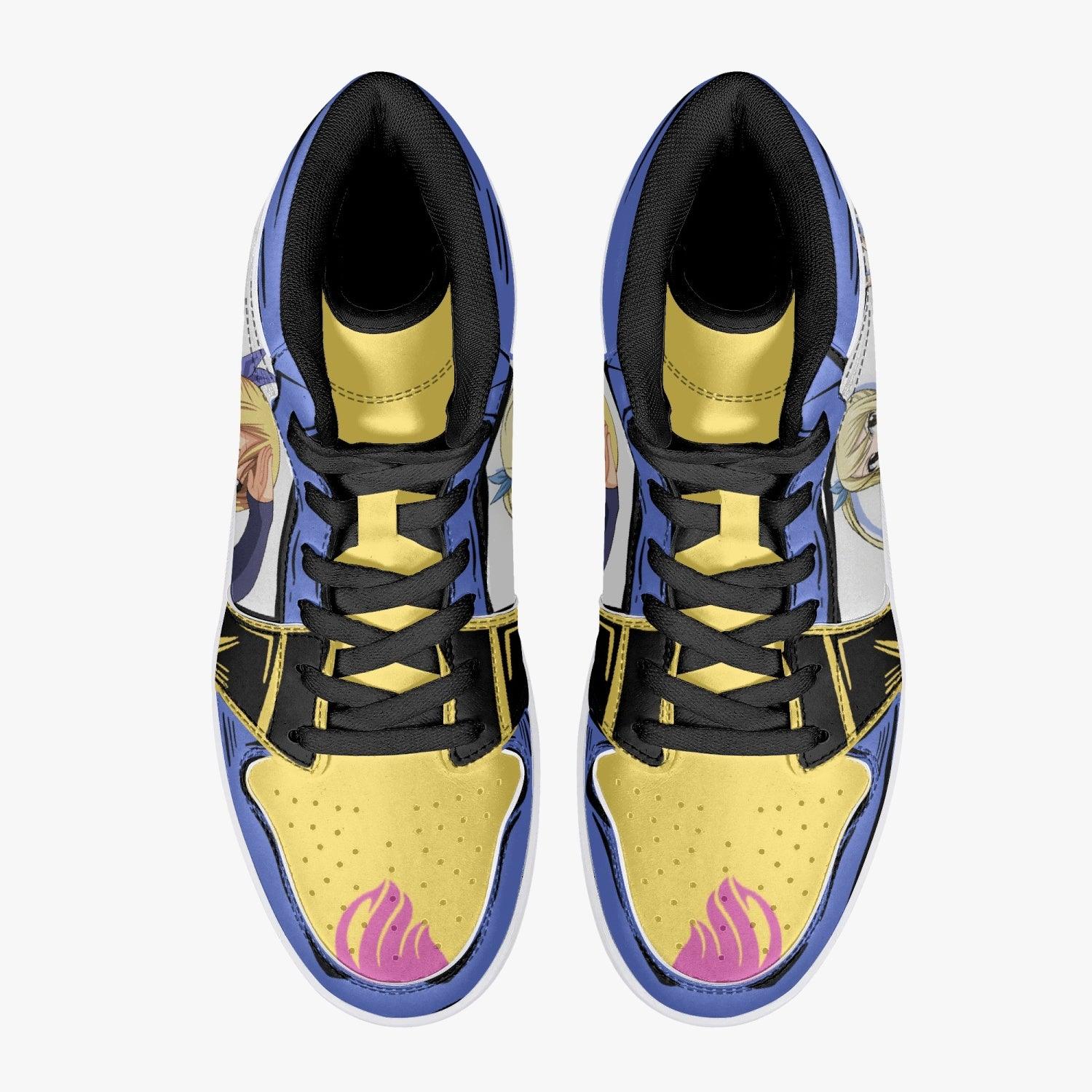 Morukai "Lucy Heartfilia Fairy Tail Mid 1 Basketball Shoes
