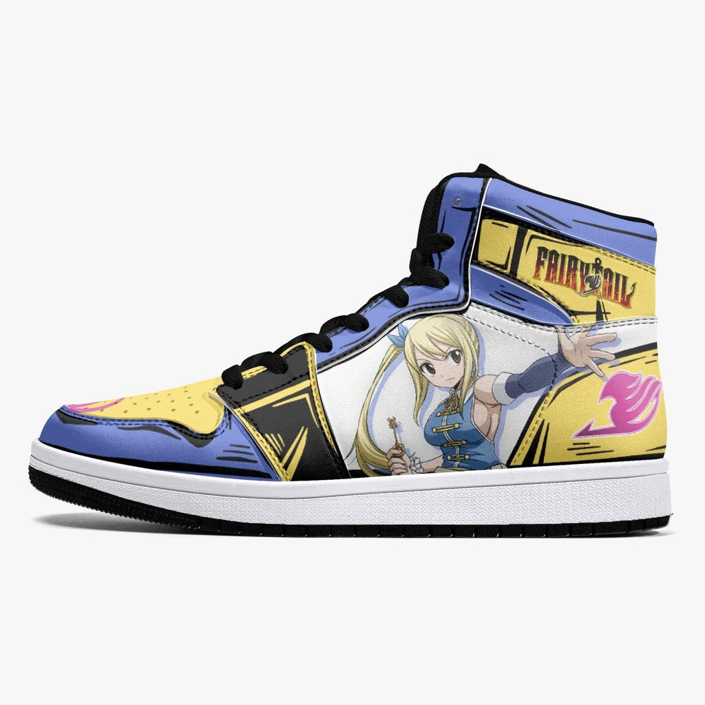 Morukai "Lucy Heartfilia Fairy Tail Mid 1 Basketball Shoes