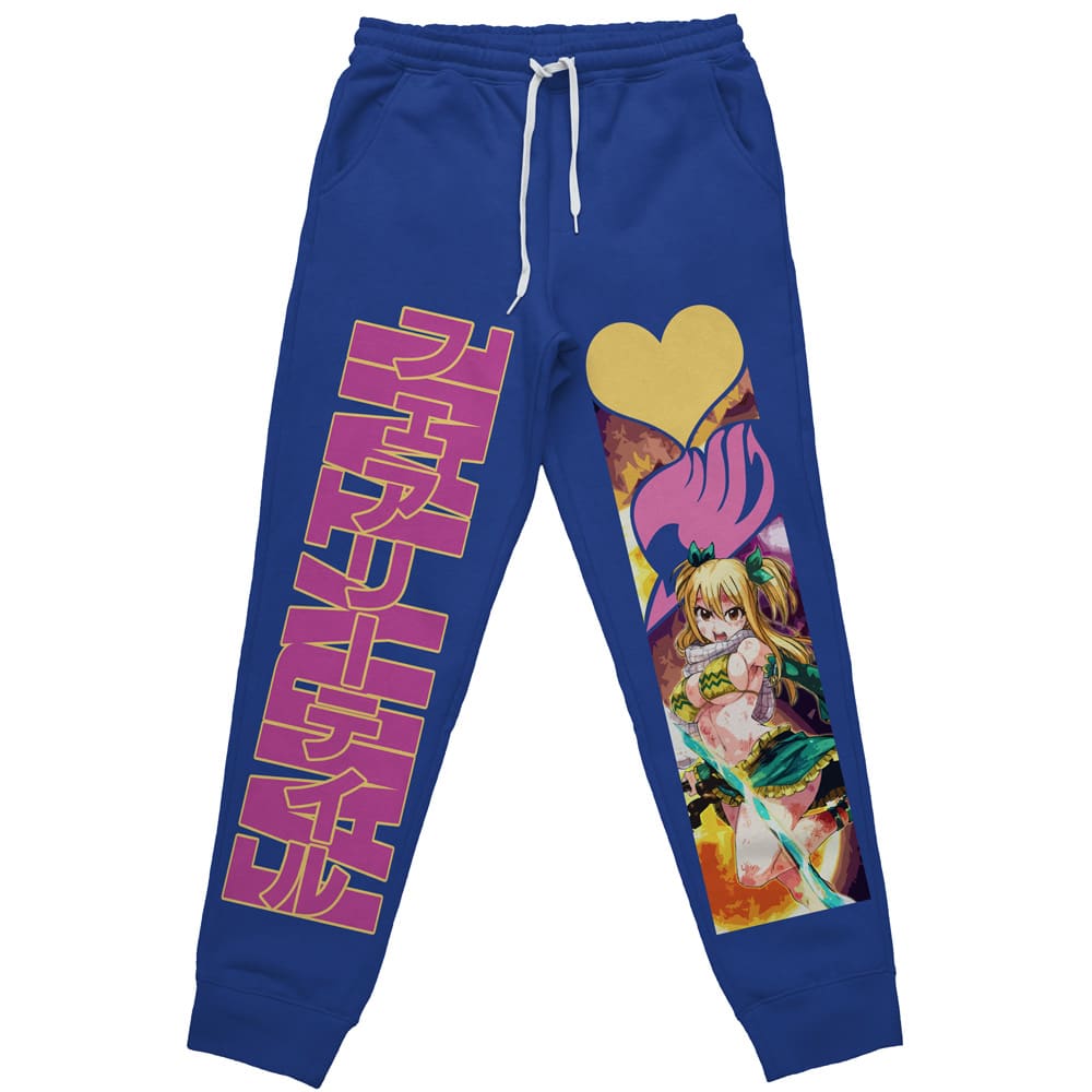 Morukai "Lucy Heartfilia Fairy Tail Streetwear Sweatpants