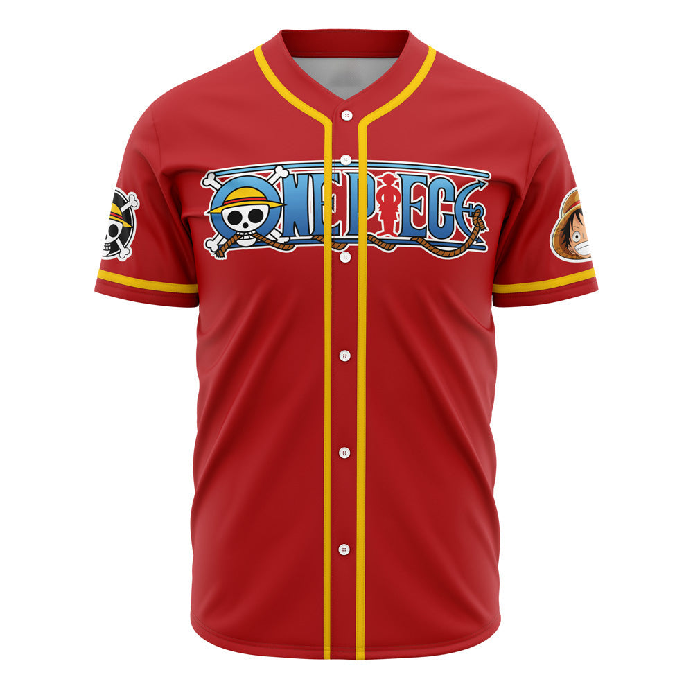 Morukai "Luffy One Piece Baseball Jersey