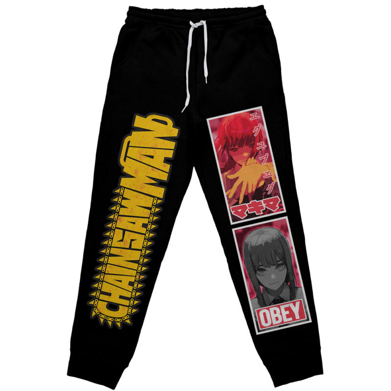 Morukai "Makima Chainsaw Man Streetwear Sweatpants