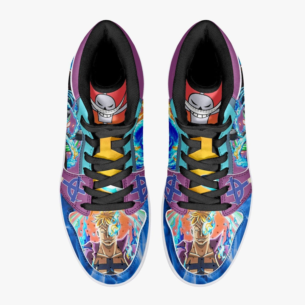 Morukai "Marco the Phoenix One Piece Mid 1 Basketball Shoes