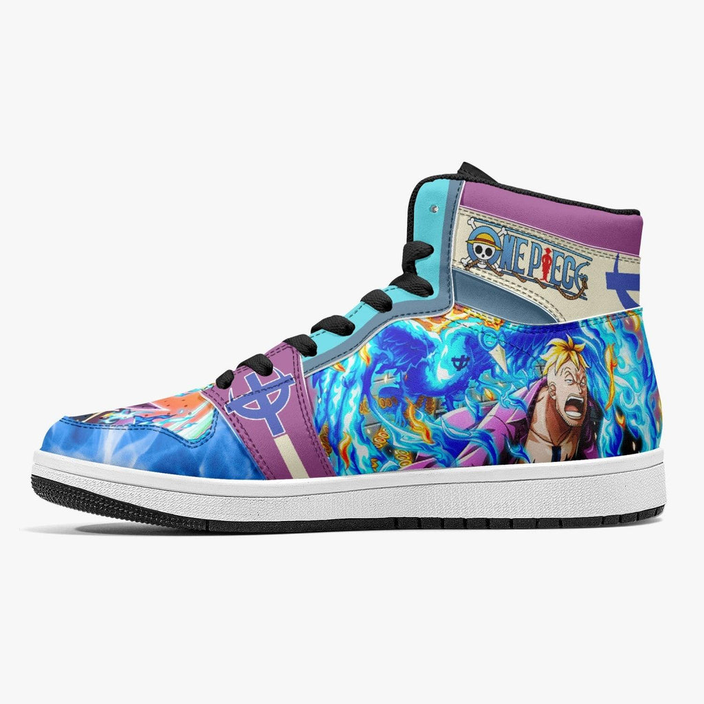 Morukai "Marco the Phoenix One Piece Mid 1 Basketball Shoes