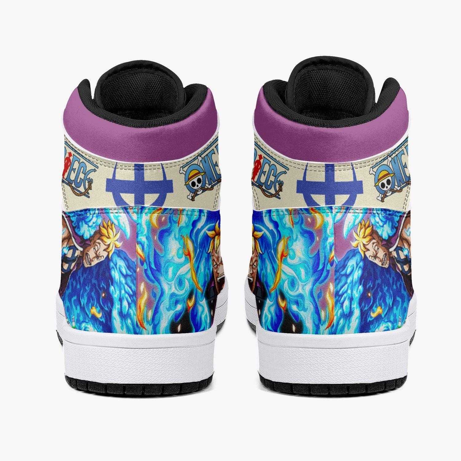 Morukai "Marco the Phoenix One Piece Mid 1 Basketball Shoes