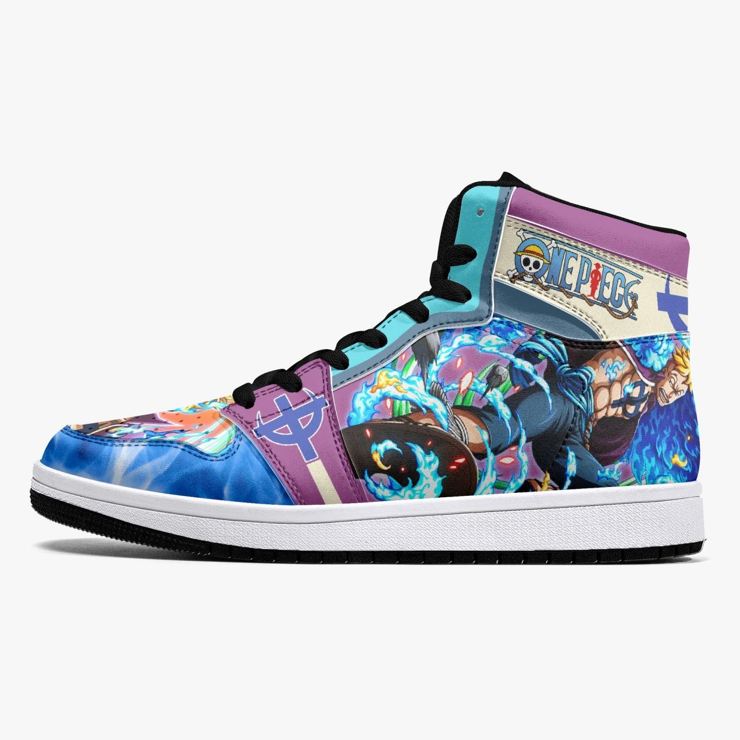 Morukai "Marco the Phoenix One Piece Mid 1 Basketball Shoes