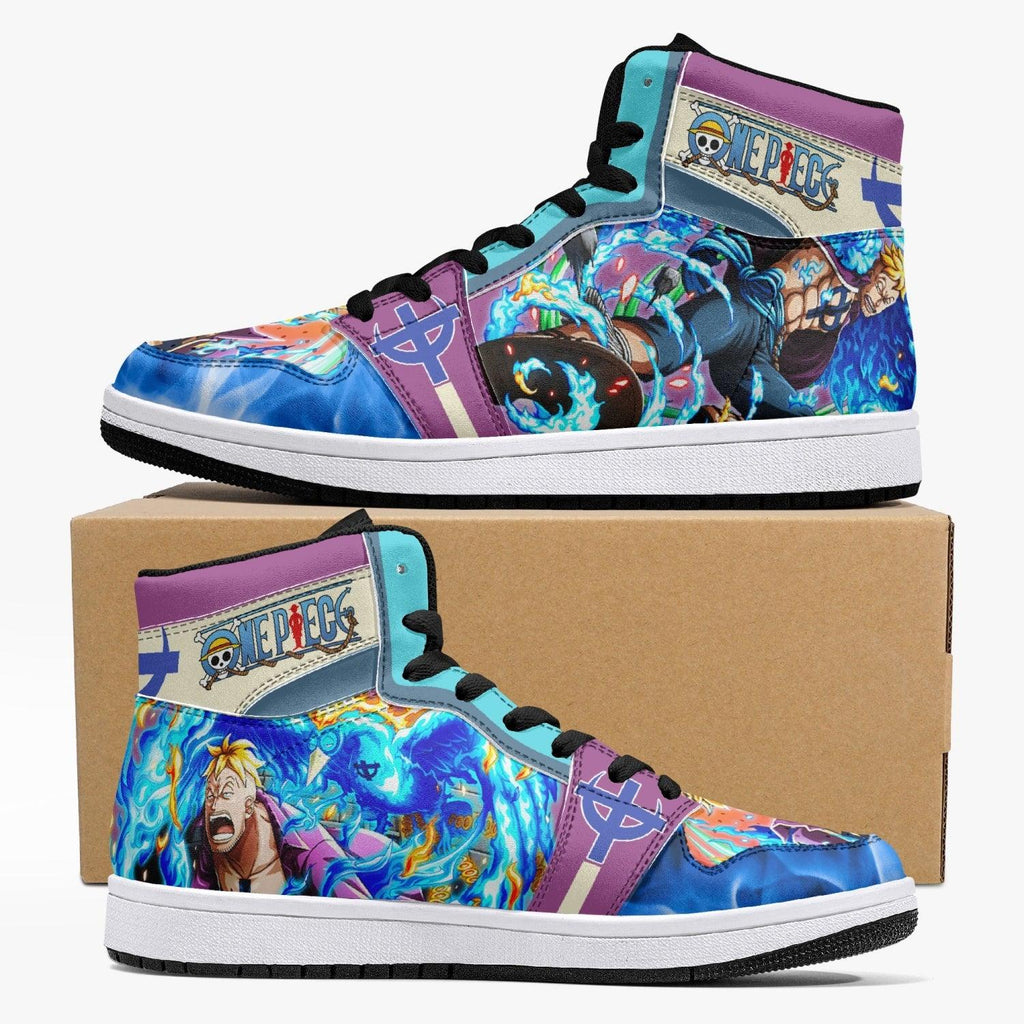 Morukai "Marco the Phoenix One Piece Mid 1 Basketball Shoes
