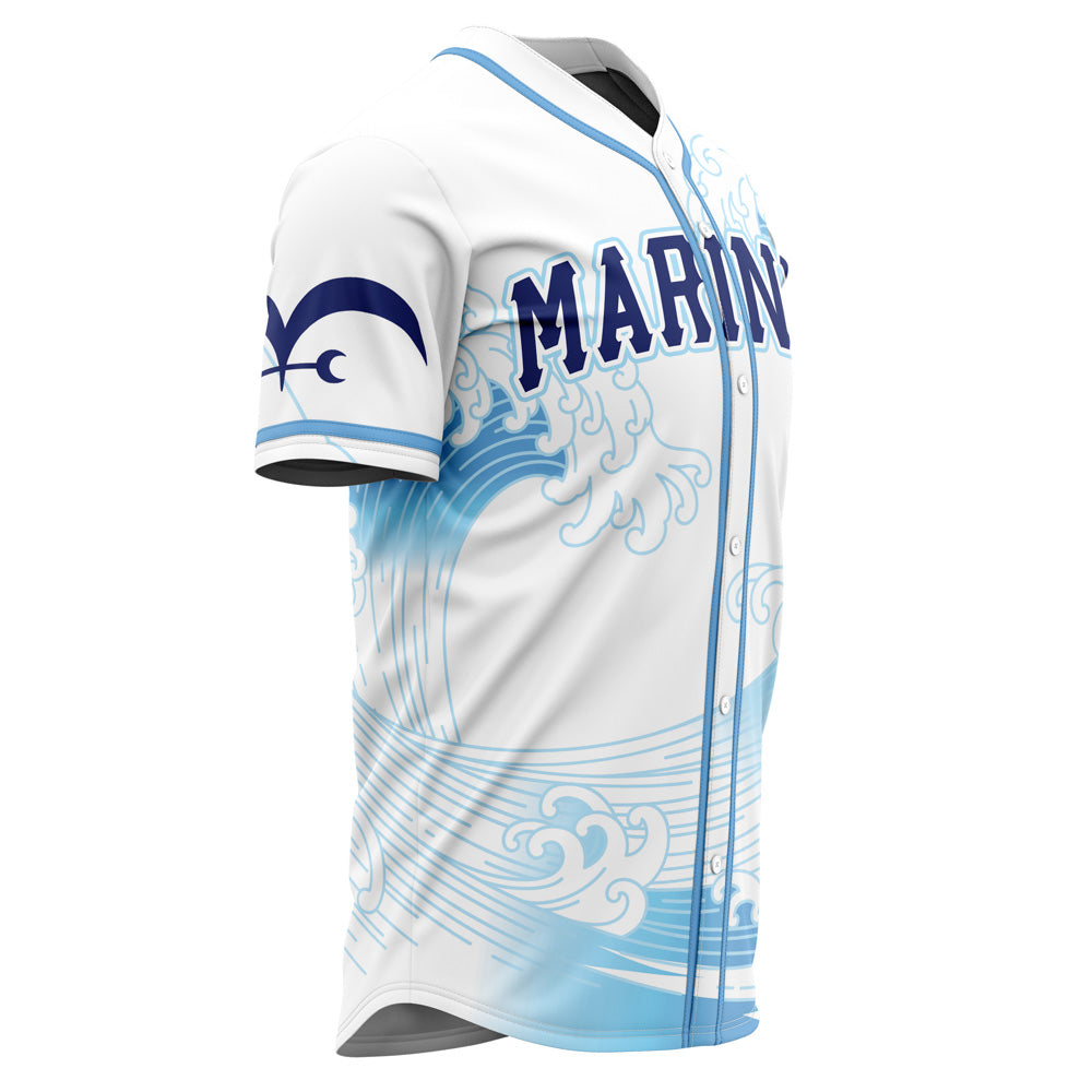 Morukai "Monkey D. Garp The Marines" One Piece Baseball Jersey