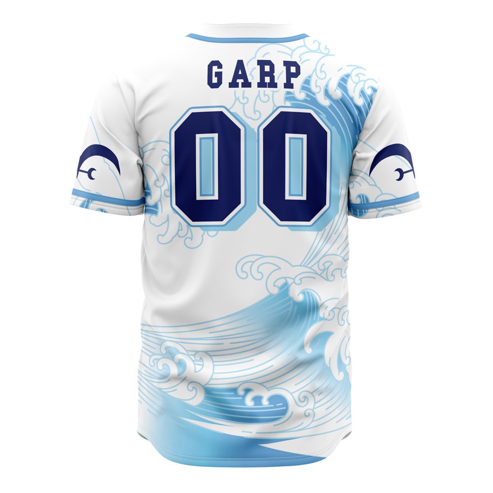 Morukai "Monkey D. Garp The Marines" One Piece Baseball Jersey