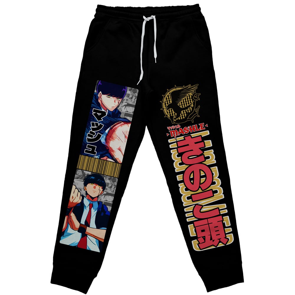 Morukai "Mash Burnedead Mashle Streetwear Sweatpants