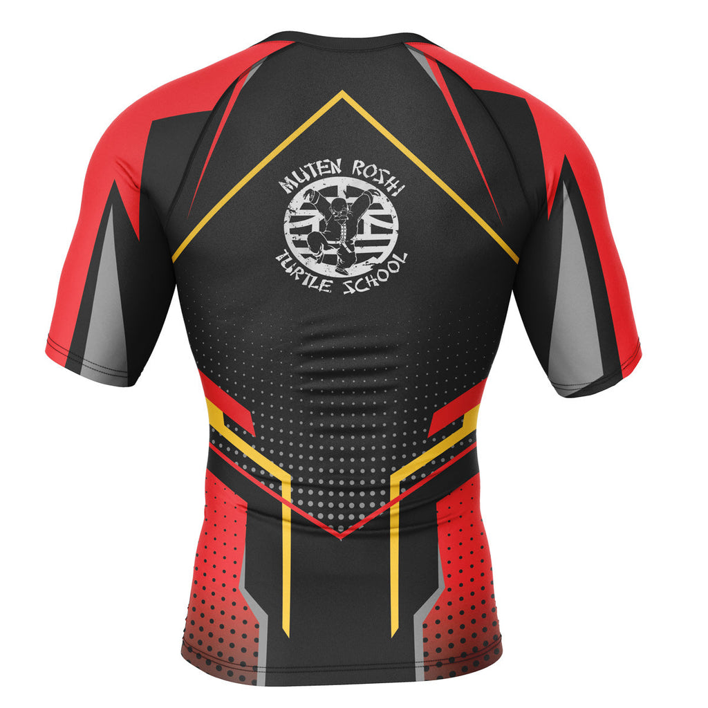 Morukai "Master Roshi Dragon Ball Z Short Sleeve Rash Guard Compression Shirt