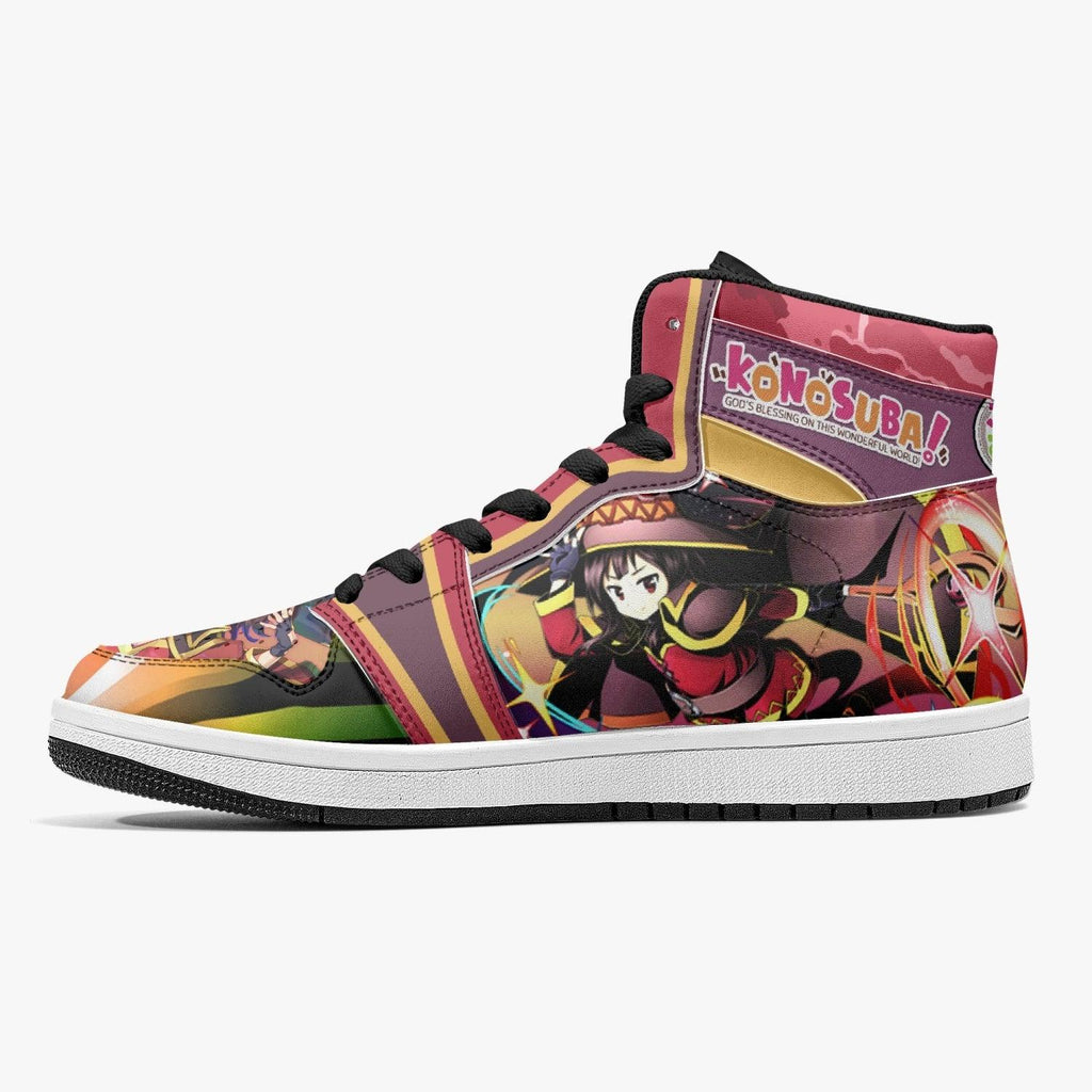 Morukai "Megumin Explosion Konosuba Mid 1 Basketball Shoes