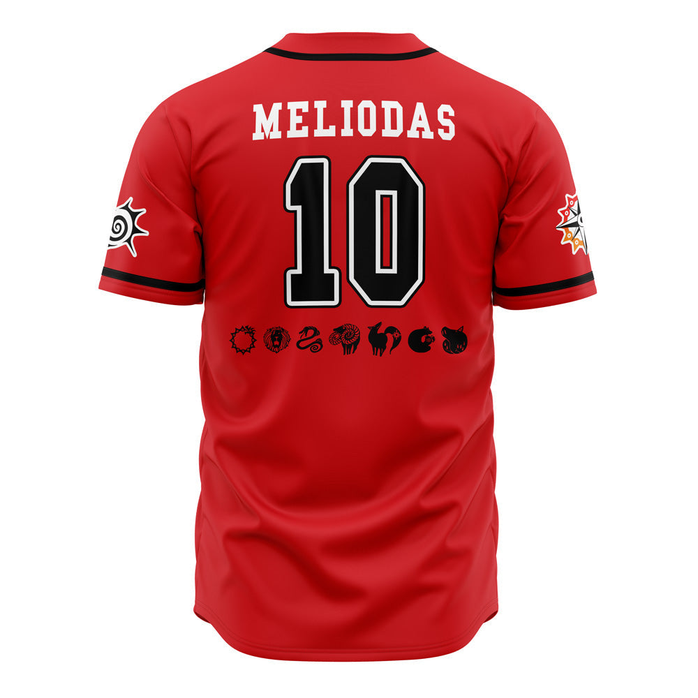 Morukai "Meliodas" The Seven Deadly Sins Baseball Jersey