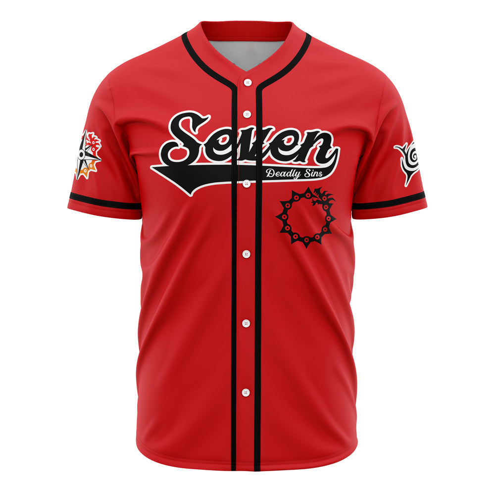 Morukai "Meliodas" The Seven Deadly Sins Baseball Jersey