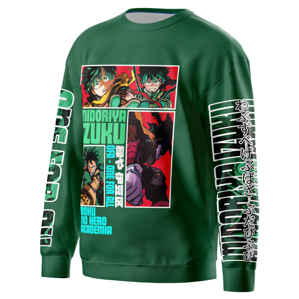 Morukai "Izuku Deku Midoriya" My Hero Academia Streetwear Sweatshirt