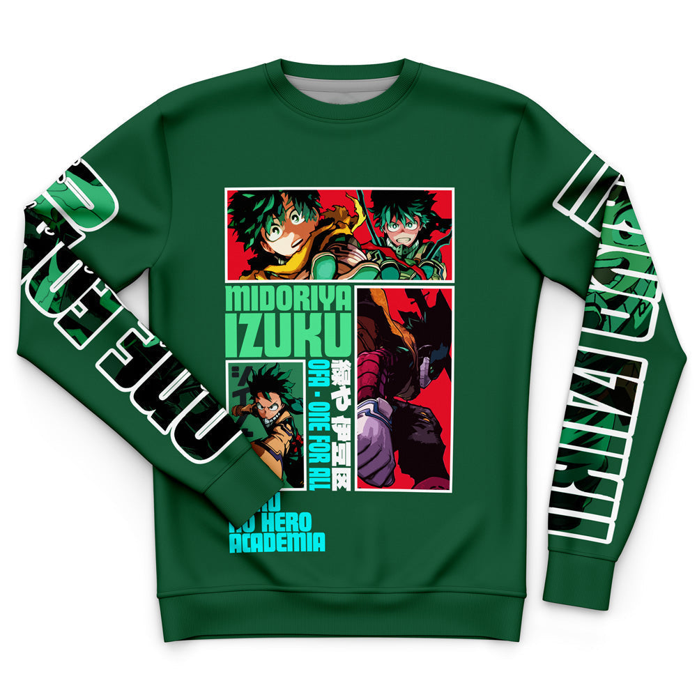 Morukai "Izuku Deku Midoriya" My Hero Academia Streetwear Sweatshirt
