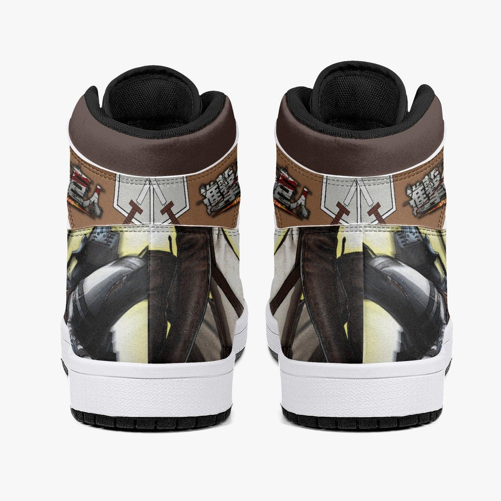 Morukai "Mikasa Ackerman Training Corps Shingeki no Kyojin Mid 1 Basketball Shoes