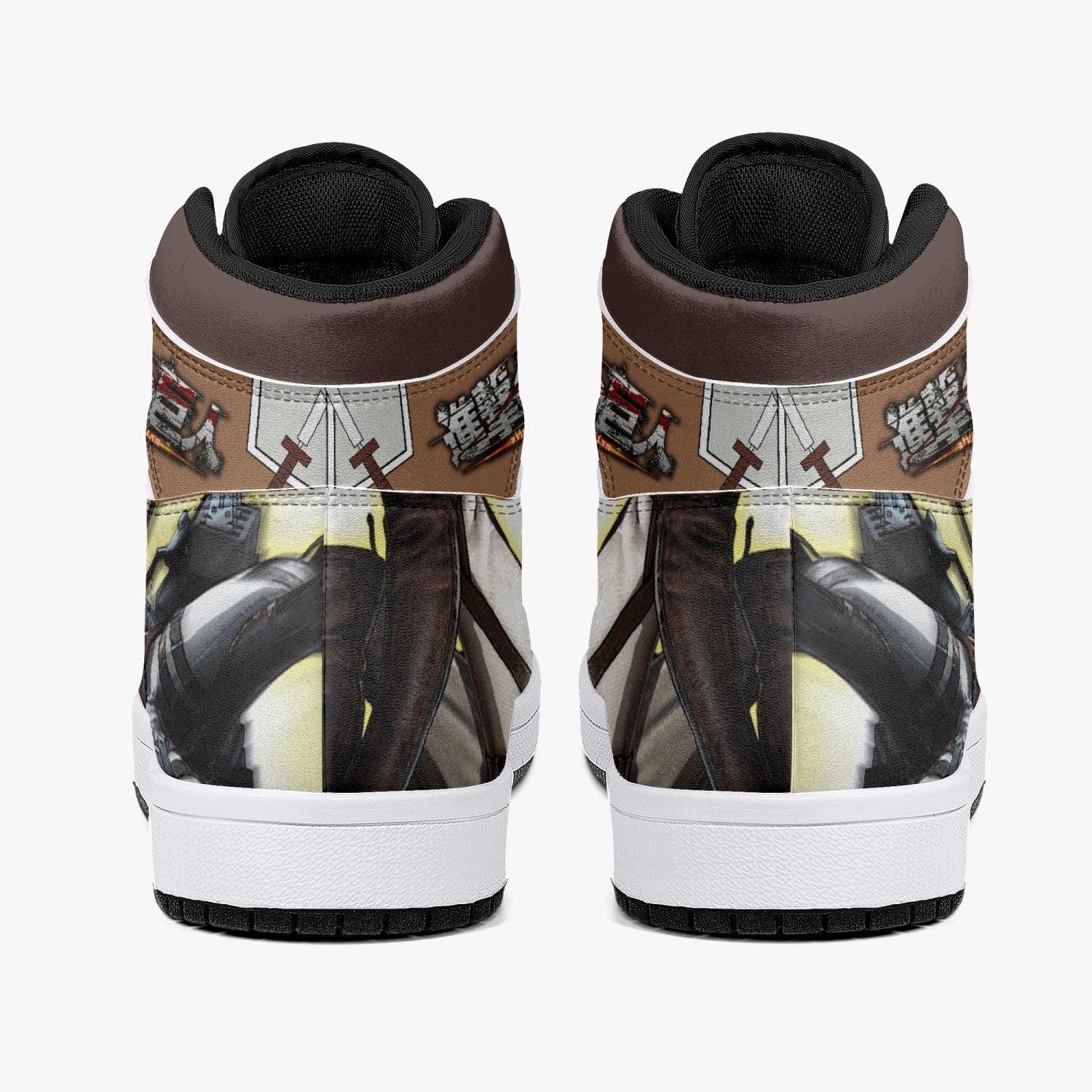 Morukai "Mikasa Ackerman Training Corps Shingeki no Kyojin Mid 1 Basketball Shoes